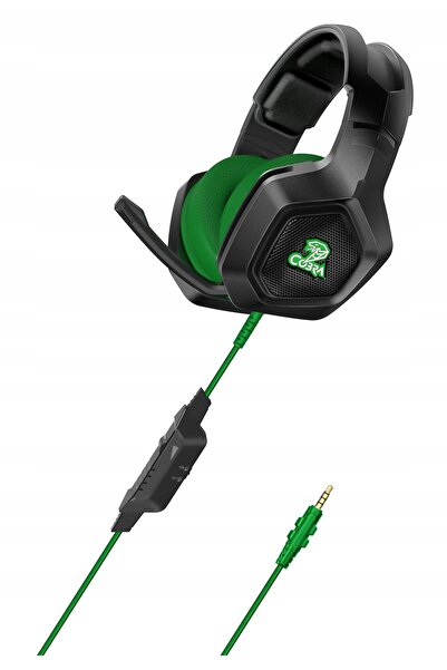 COBRA Căști QSHXB100 Negru-verde
