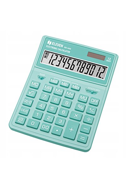 NO BRAND Calculator ELEVEN SDC-444XRGNE Alimentare cu baterie și energie sola...
