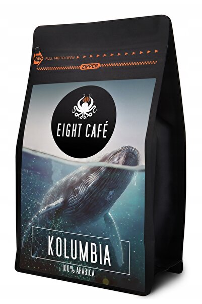 NO BRAND Cafea boabe EIGHT CAFE Arabica Columbia 1 kg (Artizanal)