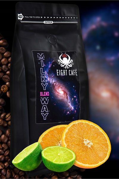 EIGHT CAFE Cafea boabe Blend Milky Way 0.5 kg