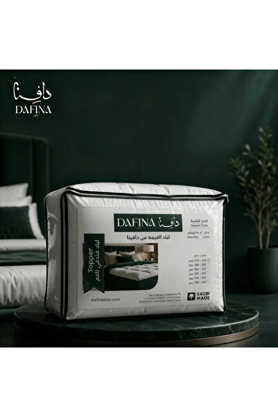 DAFINAKSA Microfiber Cloud Mattress Topper, 14 cm height, size 100x200 cm