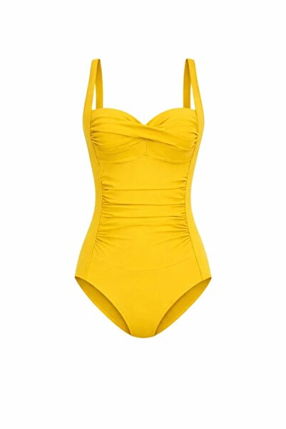 Paragon Stylish and Slimming Swimsuit with Adjustable Straps, Strappy Coverin...