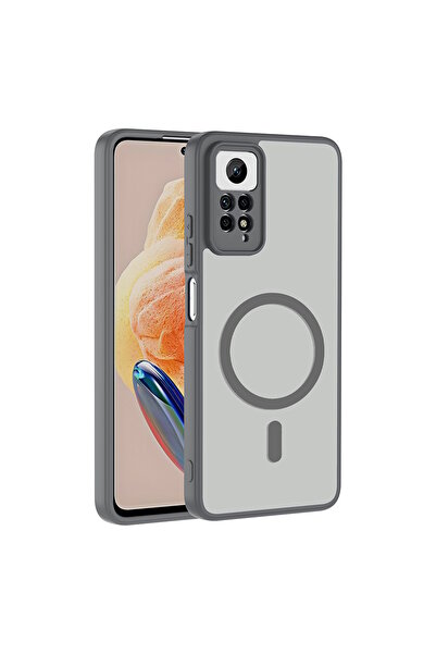 m.tk moveteck Xiaomi Redmi Note 11 Pro / Note 12 Pro 4G Uyumlu Kılıf Mat Mags...