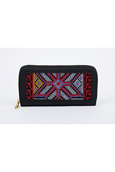 Kanyaka Indian Handcrafted Kutchi Embroidered Wallet