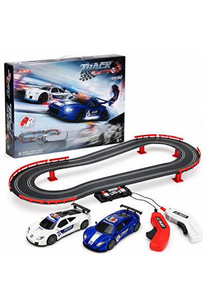 OEM Electric race track for children with 2 police cars, 2 controllers, curve...