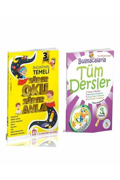 MODEL EĞİTİM YAYINCILIK 3.sınıf Süper Oku Anla Ve 3.sınıf Bulmacalarla Tüm De...