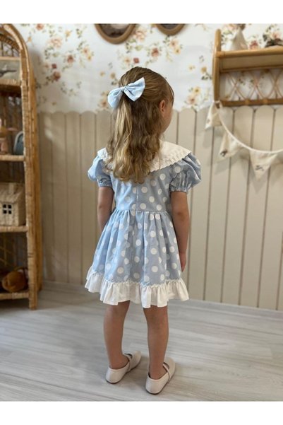 MyChino Kids Polka Dot Cotton Lining Dress