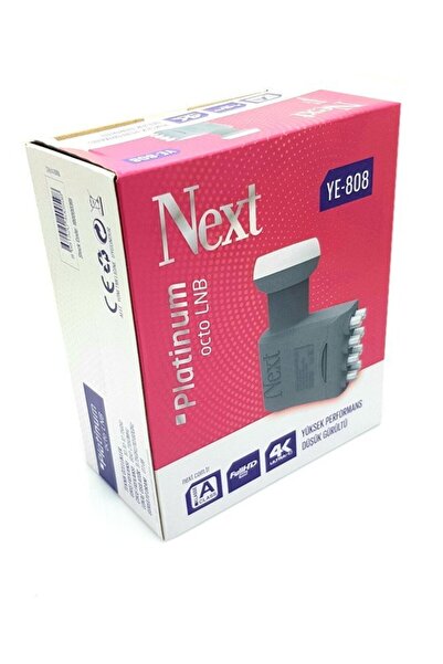 Next YE-808 Platinium 8 Li Lnb Octo 0.1 dB Full Hd 4K