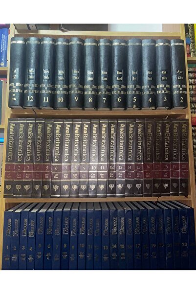 Kişisel Yayınlar 59 CİLT DEKORATİF BİLGİ AMAÇLI ANSİKLOPEDİ ANABRITANNICA BÜY...