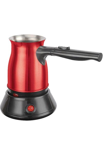 tns Ηλεκτρικό Briki 600W με χωρητικότητα 600ml Ανοξείδωτο Κόκκινο 35-950-1120