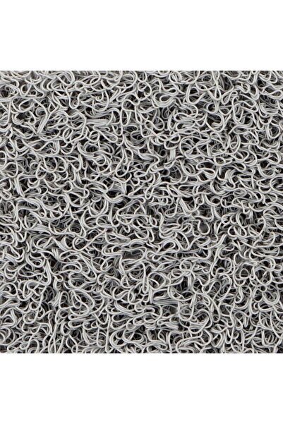 VİZYON Colourmat Non-Slip Anti-Slip Rug Complex Carpet Curly Mat 1.2m (Grey)