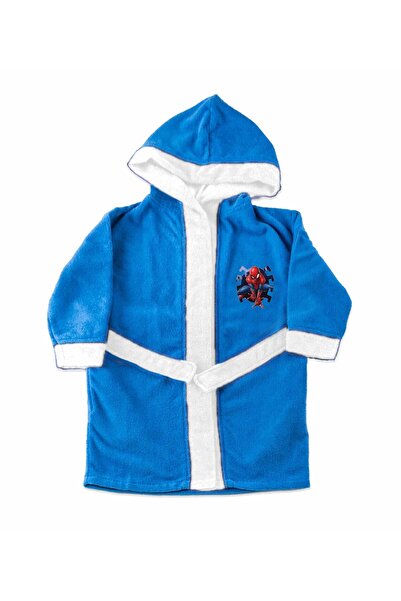 Marvel Spider-Man Classics Spider-Man Halat cu glugă albastru 3-10 ani cu usc...