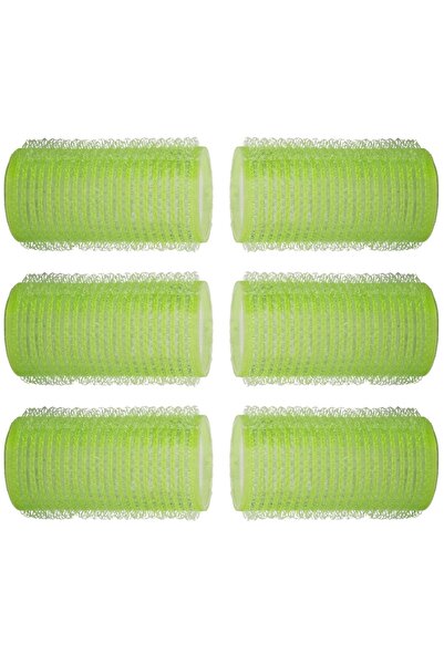 OEM 6 Bigudiuri de păr din spumă verzi de 3cm - Pachet de 6