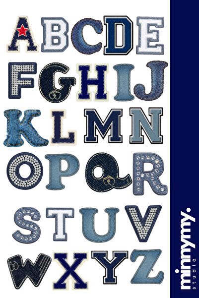 Minnymy Jeans Office Collection Sticker, Çıkartma, Ajanda, Günlük, Planlayıcı...