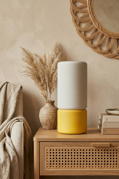 Shapy Fuzzy Uzun Modern Dekoratif Abajur – Minimalist Masa Lambası, Başucu Ge...