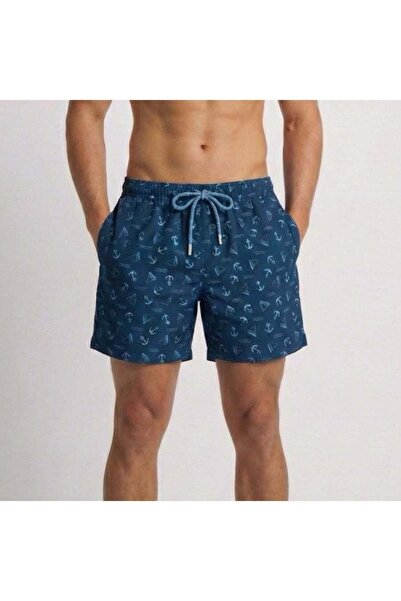 CETUS Board Short AnchorShip (Blue/Green)