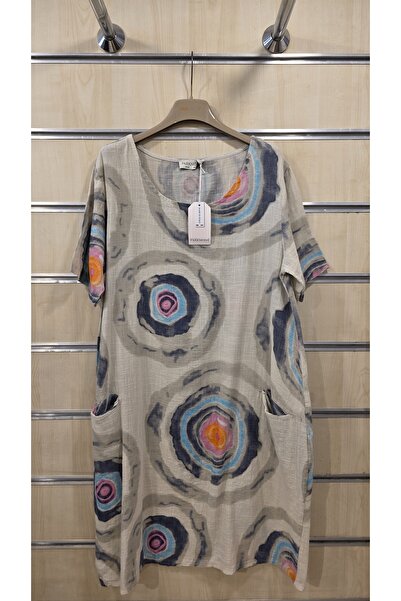 Park Moda Rochie scurtă italiană, 100% bumbac, țesătură fină