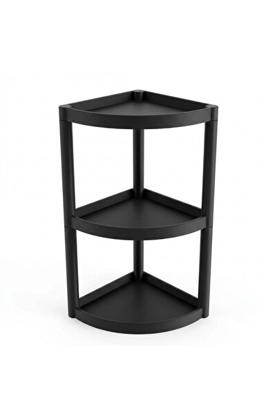 Atatuğ Hediyelik 3-Tier Corner Bathroom Shelf – Modular Shower Organizer