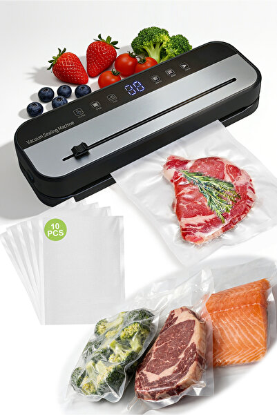 Geneic Food Vacuum Sealer Machine, 6-in-1 Powerful Vac Pack Machine, Dry/Mois...