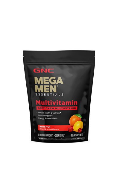 GNC Complex de Multivitamine pentru Barbati cu Gust de Fructe Asortate Mega M...
