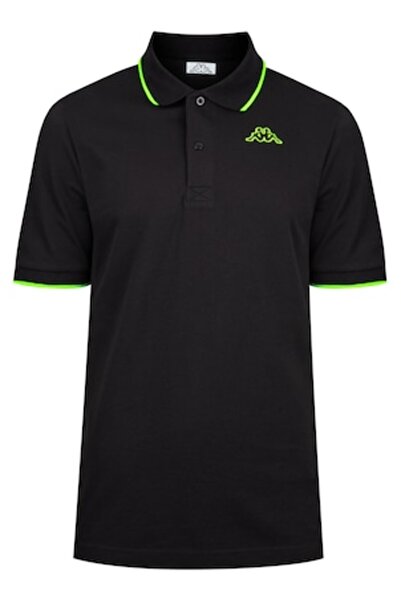Kappa Tricou polo cu croială clasică, confecționat din bumbac 100% pique, cu ...