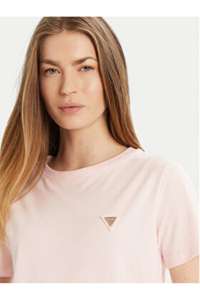 Guess Tricou bej pentru femei V4YI09J1314