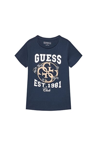 Guess Tricou de fată J5YI25K6YW4 Bleumarin