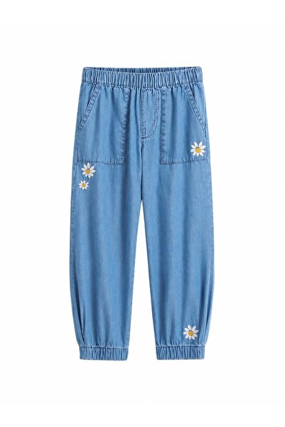 GAP Kids Gap Girl's Daisy Detailed Parachute Pants 12 Months 5 Years Blue