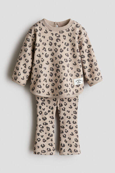 H&M 2 Parçalı Baskılı Set