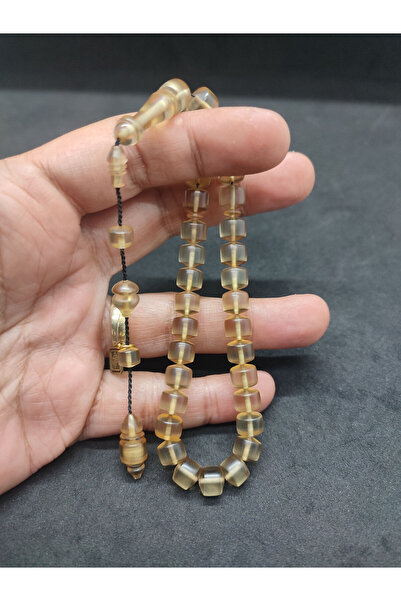 İskeçe Tesbih Hakan Kaya Usta Eseri Ankle Length (Small Size) Yemeni Zar Ambe...