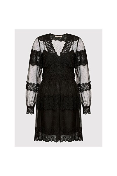 TWINSET Γυναικείο Φόρεμα Κοκτέιλ 222TP2252 Μαύρο