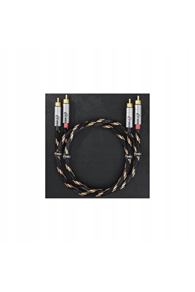 NO BRAND Cablu 2x RCA - 2x RCA FIIO 0.8 m