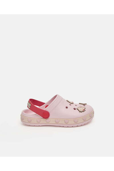 REDTAG Girls Pink Hello Kitty Clogs