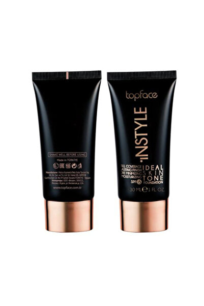 TOPFACE Fond de ten - Instyle Ideal Skin Tone Foundation SPF 15 PT458.003K, 3...