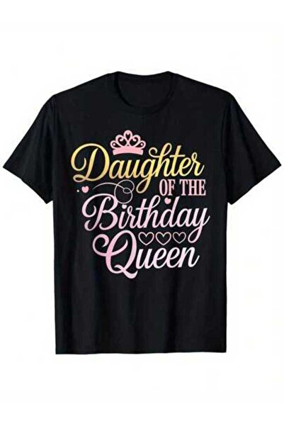 799 تي شيرت Daughter Of The Queen بتصميم Crown 'BQ'، قميص ناعم بوزن ثقيل 180 ...