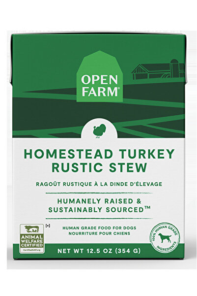 open Farm Turkey Rustic Stew Wet Dog Food 354G
