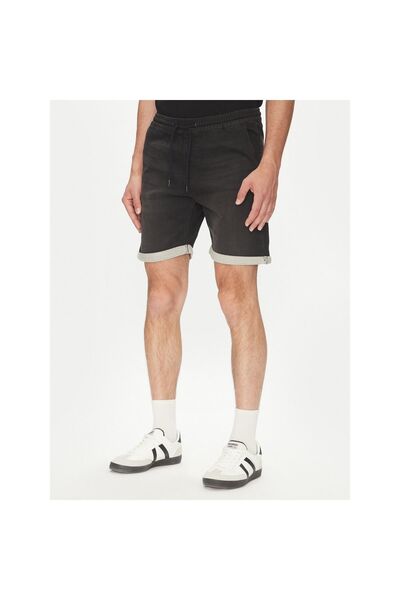 Jack & Jones Jack Jones Pantaloni scurți din denim pentru bărbați 12269594 Negru
