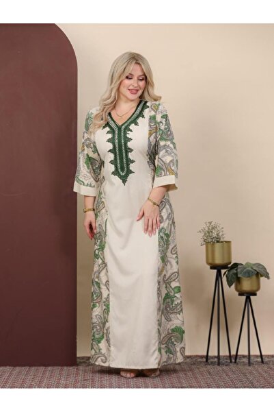 AFandina جلابية بتطريز فاخر ولمسة أنثوية مميزة