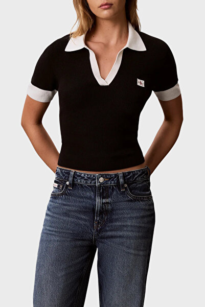 Calvin Klein Logolu % 100 Pamuk Regular Fit Polo LV047G308GUB1 POLO LV047G308...
