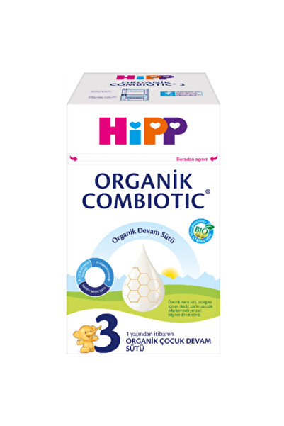 Hipp 3 ORGANİK COMBIOTIC DEVAM SÜTÜ 600 GR *2'Lİ