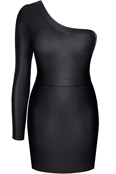 Demoniq μαύρο μίνι φόρεμα BRFelicia001 από την συλλογή Black Rose 2.0 - S, Μαύρο