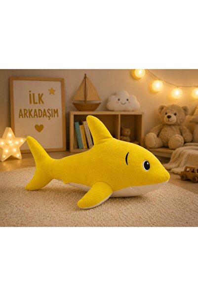 Mellito 45cm Embroidery Detailed Sleeping Companion Shark & Gift Sleeping Com...