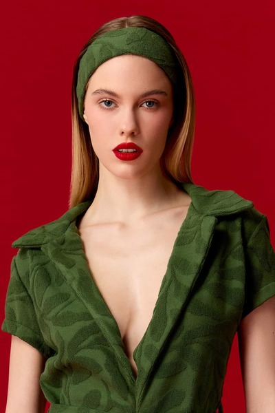Nur Karaata Anastasia Green Bandana