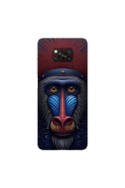 PPKin Poco X3 Nfc Compatible Table 4 Design Transparent Case