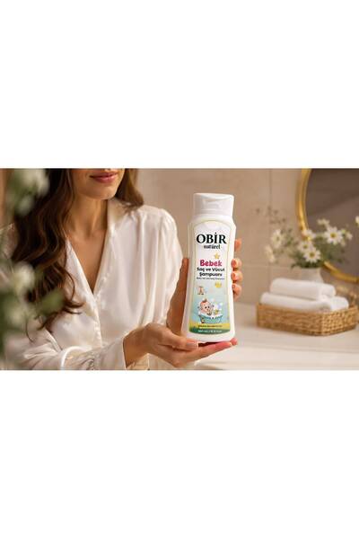 OBİR NATÜREL Obi̇r Natural Baby Hair and Body Shampoo 500 ml |   Baby Shampoo...