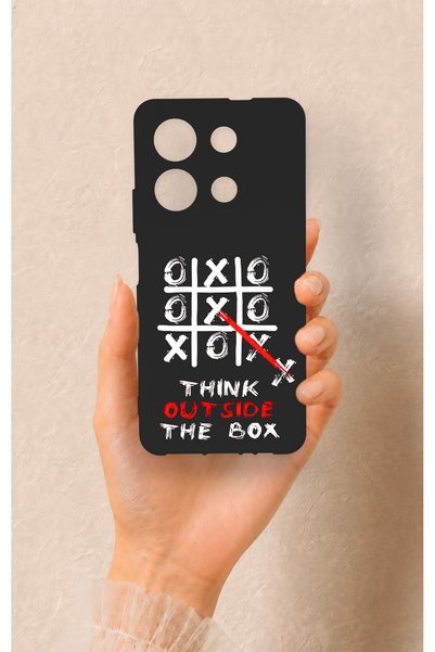 Vip Case Infinix Note 30 Compatible Out Side the Box Patterned Silicone Case
