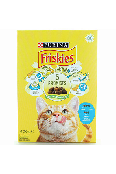 Friskies ΓΑΤΟΤΡΟΦΗ ΚΡΟΚΕΤΑ 400gr - (ΤΟΝΟ-ΛΑΧΑΝΙΚΑ)