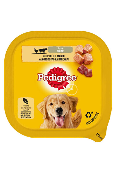Pedigree ΣΚΥΛΟΤΡΟΦΗ ΠΑΤΕ 300gr. - (ΚΟΤΟΠΟΥΛΟ ΚΑΙ ΜΟΣΧΑΡΙ)