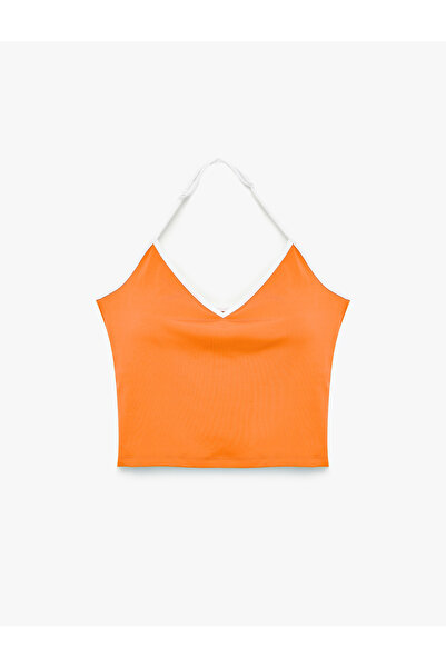 Koton İnce Askılı Biyeli Slim Fit Atlet