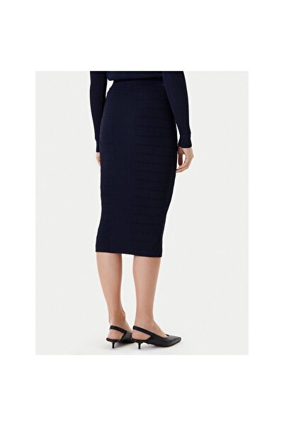 Guess Fustă mini de damă W5YD66Z0130 Bleumarin